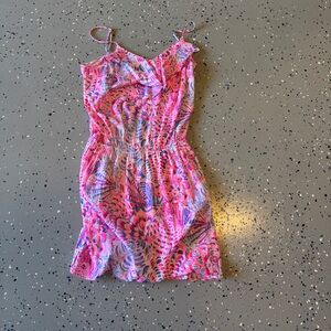 Lilly Pulitzer Pink and Purple Patterned Dress